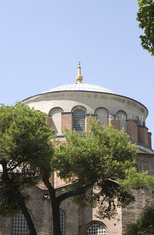 Aya Irini或Hagia Irene教堂/伊斯坦布尔